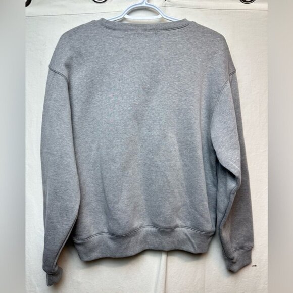 Wildfox Size S Gray Merci Sweatshirt - Picture 6 of 6